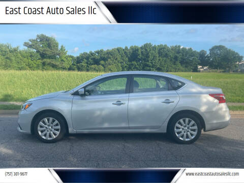 2019 Nissan Sentra for sale at East Coast Auto Sales llc in Virginia Beach VA