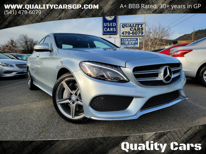 2015 Mercedes-Benz C-Class for sale at Quality Cars in Grants Pass OR