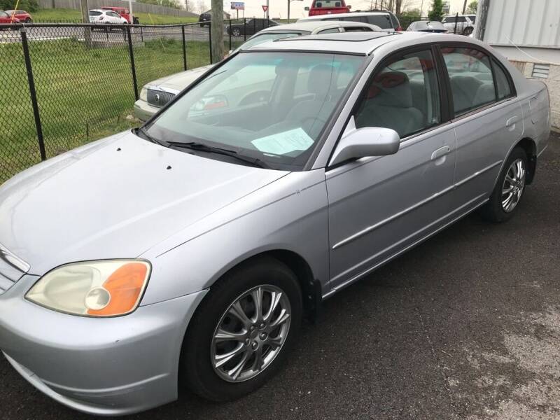 2002 Honda Civic for sale at Mitchell Motor Company in Madison TN