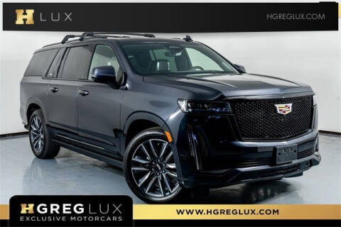 2023 Cadillac Escalade ESV for sale at HGREG LUX EXCLUSIVE MOTORCARS in Pompano Beach FL
