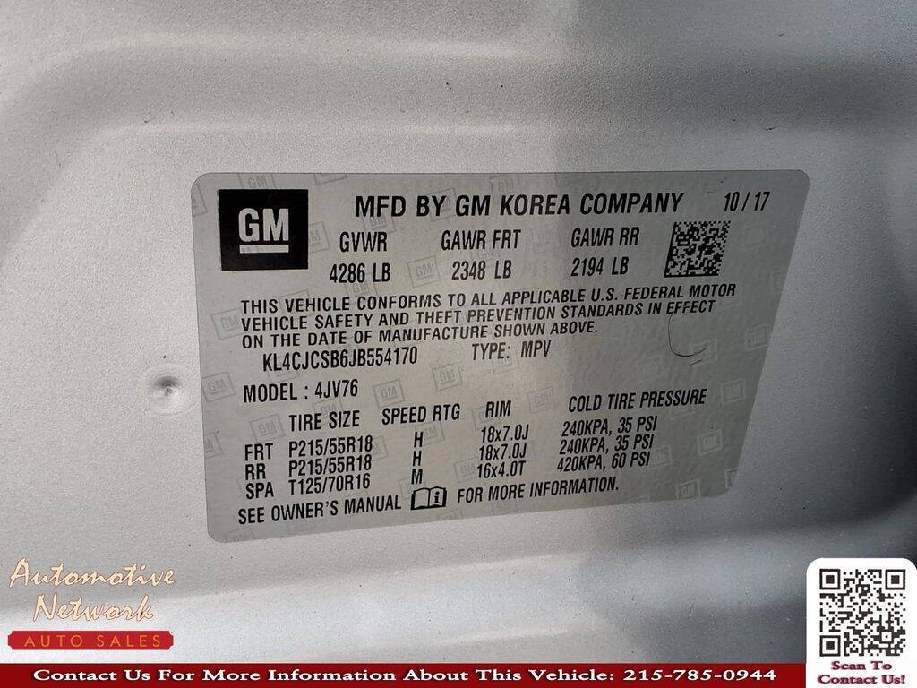Silver 2018 Buick Encore Essence Essence 4dr Crossover 28