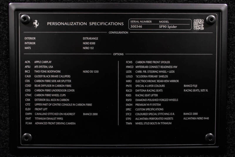 2024 Ferrari SF90 Spider