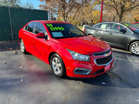 2015 Chevrolet Cruze for sale at Crocker Motors in Beloit WI