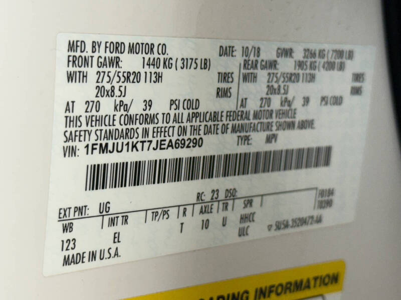 2018 Ford Expedition Limited