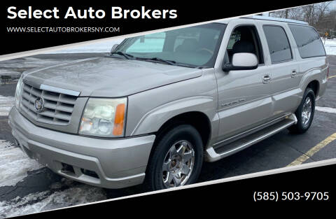2004 Cadillac Escalade ESV for sale at Select Auto Brokers in Webster NY