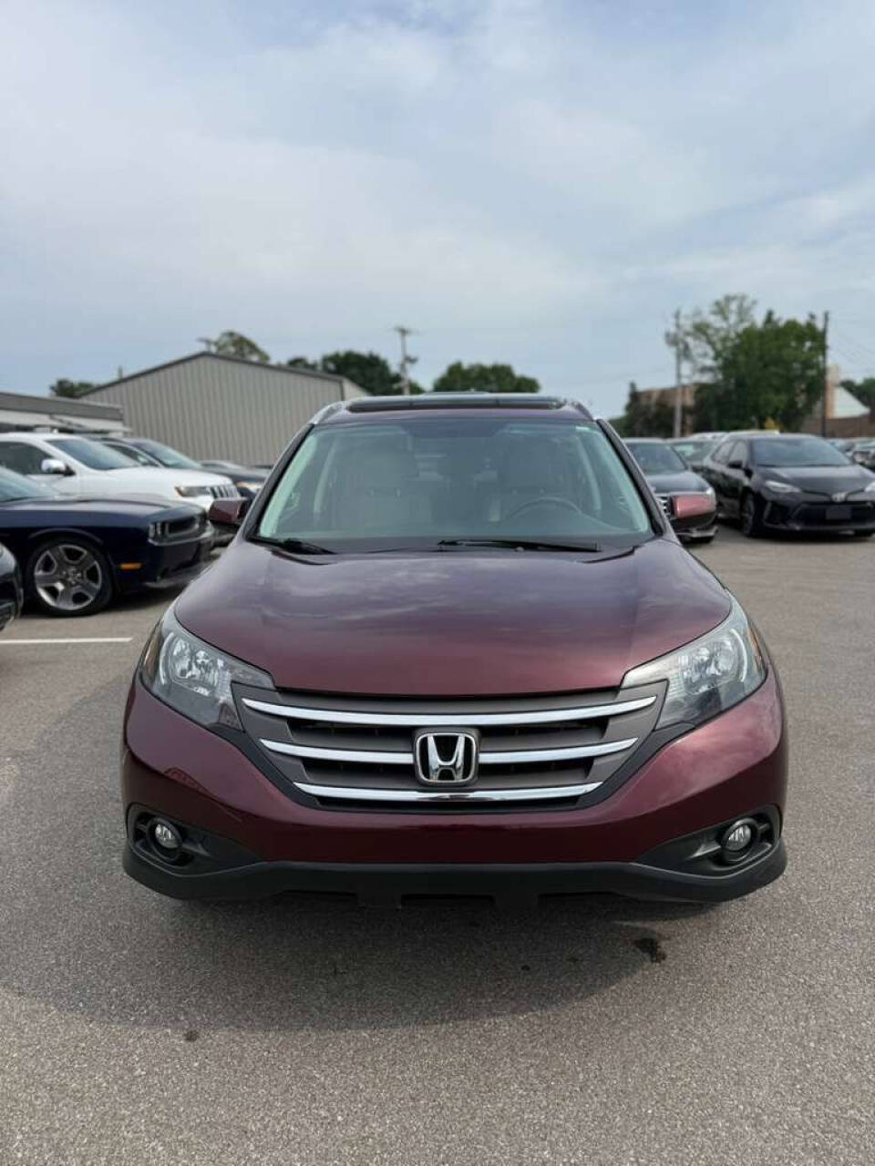 BURGND 2014 Honda CR-V EX-L EX-L 4dr SUV 2