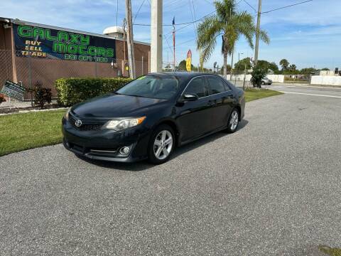 2012 Toyota Camry for sale at Galaxy Motors Inc in Melbourne FL