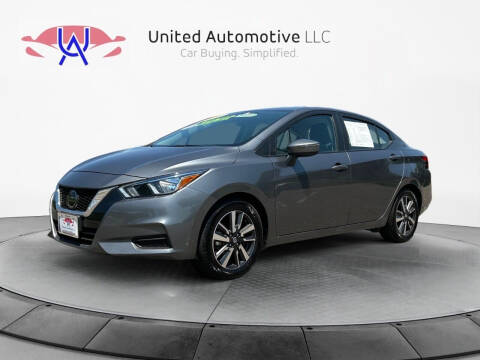 2021 Nissan Versa for sale at UNITED Automotive in Denver CO