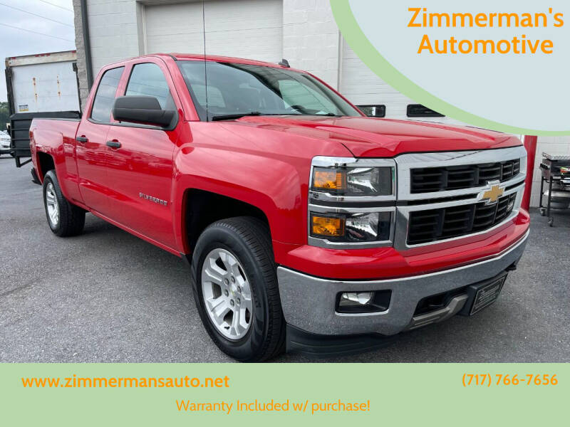 2014 Chevrolet Silverado 1500 for sale at Zimmerman's Automotive in Mechanicsburg PA