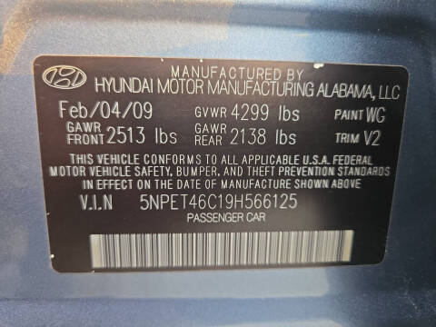 2009 Hyundai Sonata GLS