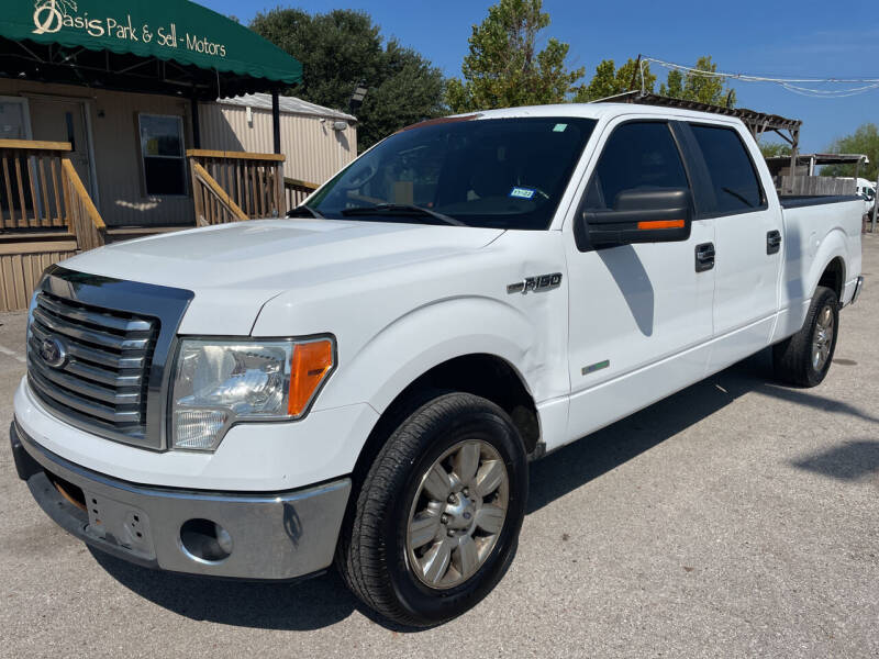 2012 Ford F-150 for sale at OASIS PARK & SELL in Spring TX