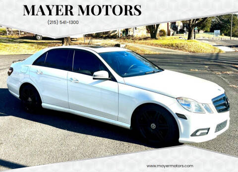 2010 Mercedes-Benz E-Class E 350 Sport 4MATIC