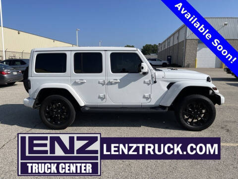 2021 Jeep Wrangler Unlimited for sale at LENZ TRUCK CENTER in Fond Du Lac WI