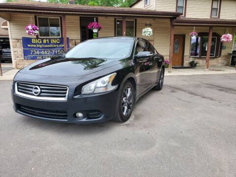 2012 Nissan Maxima for sale at BIG #1 INC in Brownstown MI