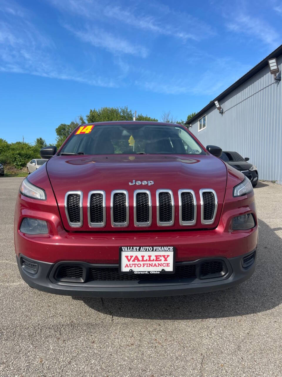Red 2014 Jeep Cherokee Sport 4x4 Sport 4dr SUV 1
