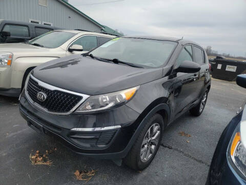 2015 Kia Sportage for sale at Pack's Peak Auto in Hillsboro OH