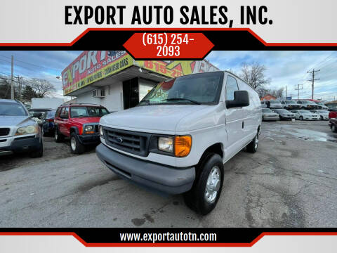 2007 Ford E-Series Cargo for sale at EXPORT AUTO SALES, INC. in Nashville TN