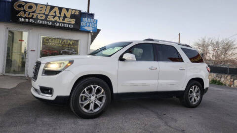 2013 GMC Acadia for sale at COBIANS AUTO SALES in Socorro TX