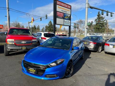 2016 Dodge Dart for sale at Spanaway Auto Sales and Services LLC in Tacoma WA
