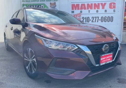 2021 Nissan Sentra for sale at Manny G Motors in San Antonio TX