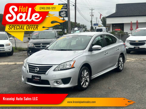 2015 Nissan Sentra for sale at Krasniqi Auto Sales LLC in La Plata MD