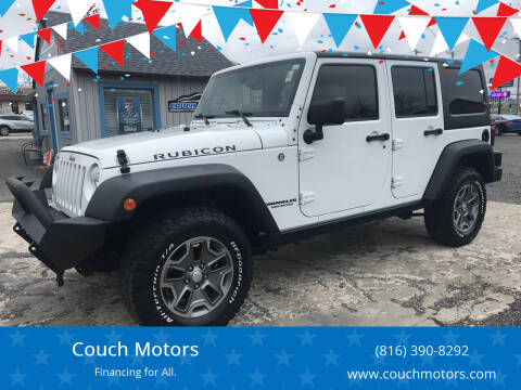 2014 Jeep Wrangler Unlimited for sale at Couch Motors in Saint Joseph MO