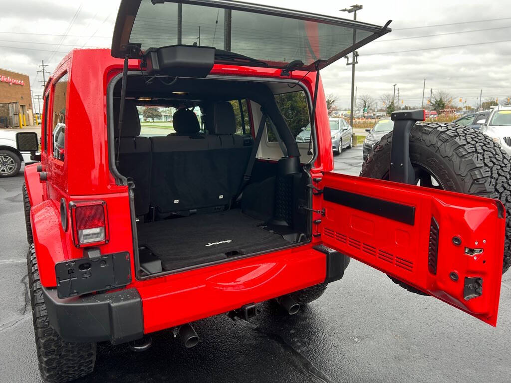 2017 Jeep Wrangler Unlimited for sale at Wyrick Auto Sales & Leasing Inc in Holland, MI