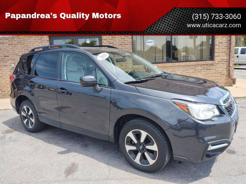 2018 Subaru Forester for sale at Papandrea's Quality Motors in Utica NY