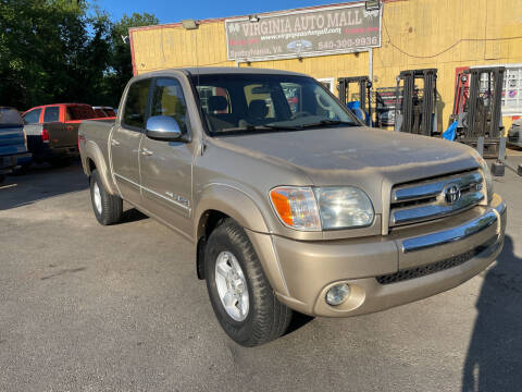 2006 Toyota Tundra for sale at Virginia Auto Mall in Woodford VA