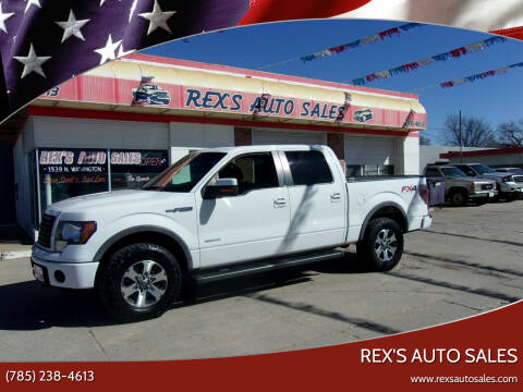 2012 Ford F-150 for sale at Rex's Auto Sales in Junction City KS