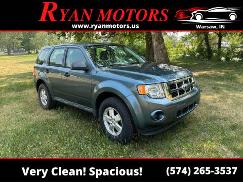 2012 Ford Escape for sale at Ryan Motors LLC in Warsaw IN