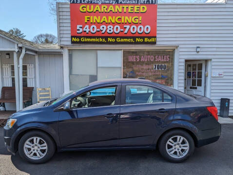 2015 Chevrolet Sonic for sale at IKE'S AUTO SALES in Pulaski VA