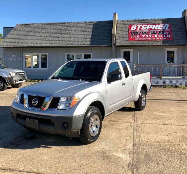 2005 Nissan Frontier for sale at Stephen Motor Sales LLC in Caldwell OH