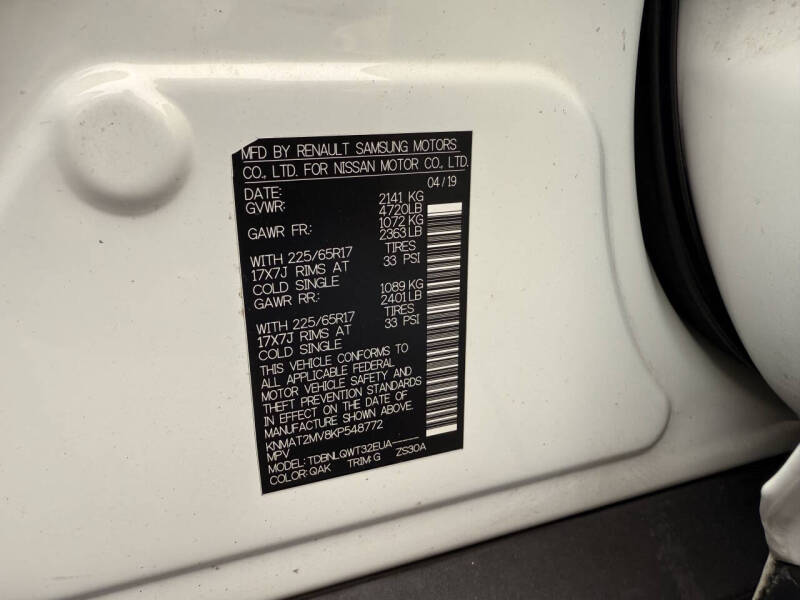 2019 Nissan Rogue SV