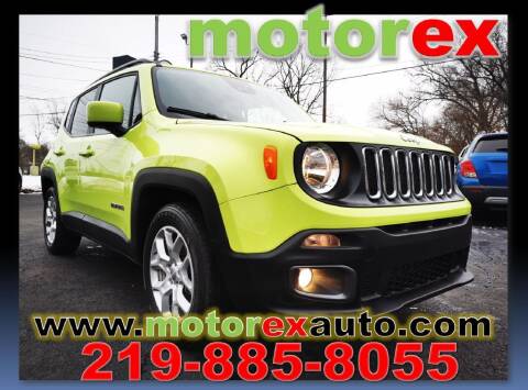 2018 Jeep Renegade for sale at Motorex Auto Sales in Schererville IN