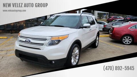 2014 Ford Explorer for sale at NEW VELEZ AUTO GROUP in Gainesville GA