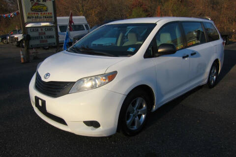 2011 Toyota Sienna for sale at K & R Auto Sales,Inc in Quakertown PA
