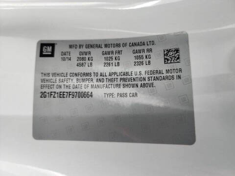 2015 Chevrolet Camaro Z28