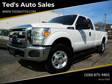 2013 Ford F-250 Super Duty for sale at Ted's Auto Sales in Louisville OH