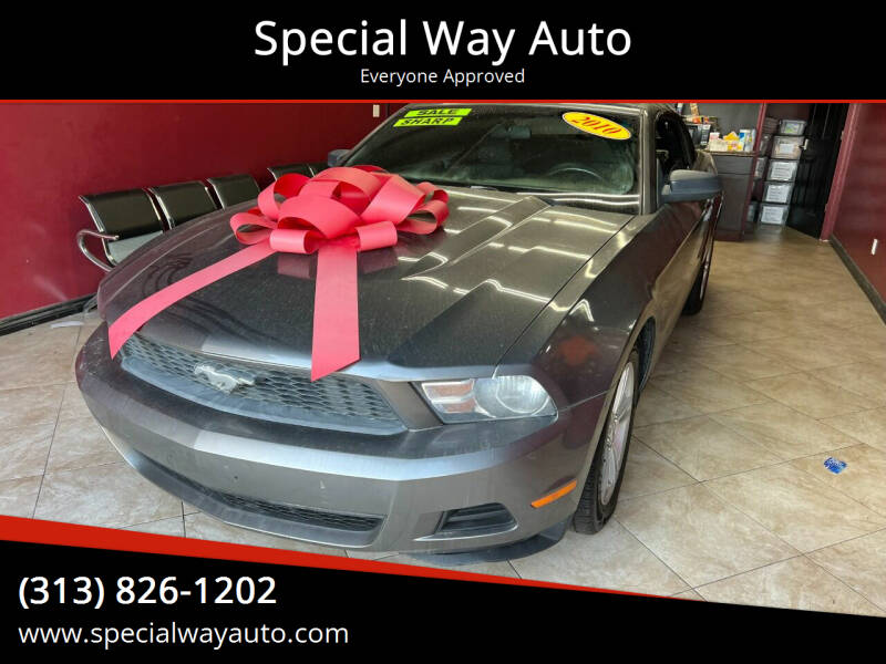 2010 Ford Mustang for sale at Special Way Auto in Hamtramck MI