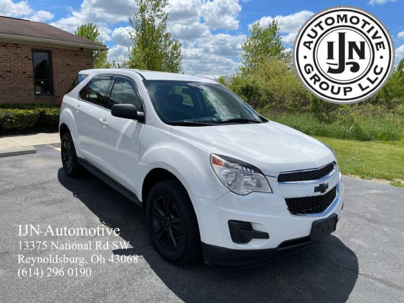 2012 Chevrolet Equinox for sale at IJN Automotive Group LLC in Reynoldsburg OH