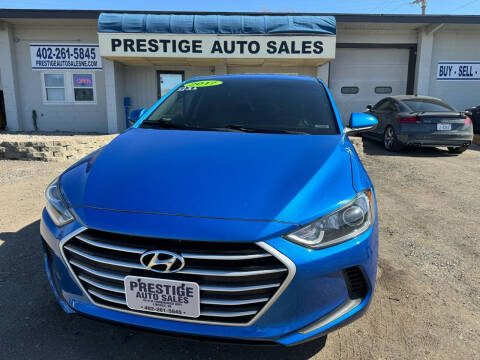 2017 Hyundai Elantra for sale at Prestige Auto Sales in Lincoln NE