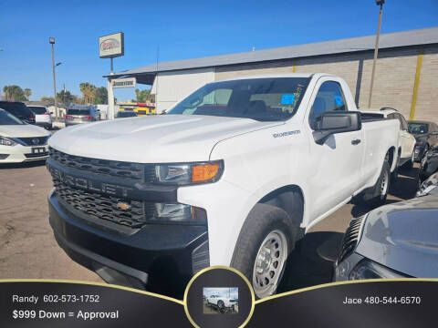 2020 Chevrolet Silverado 1500 for sale at 999 Down Drive.com powered by Any Credit Auto Sale in Chandler AZ