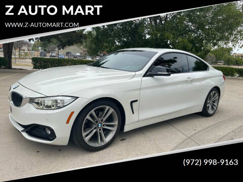2014 BMW 4 Series for sale at Z AUTO MART in Lewisville TX