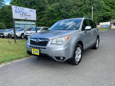 2015 Subaru Forester for sale at WS Auto Sales in Castleton On Hudson NY