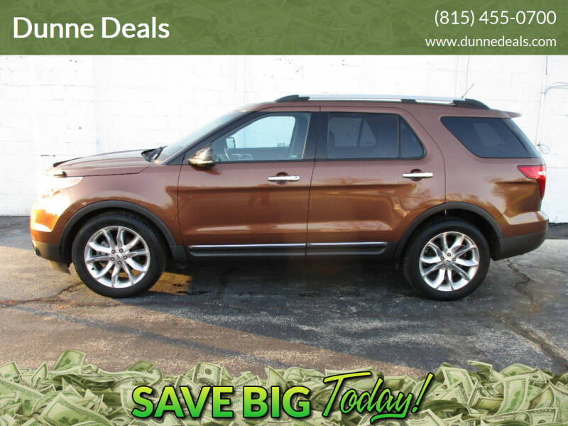 2012 Ford Explorer for sale at Dunne Deals in Crystal Lake IL