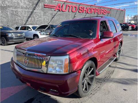 2002 Cadillac Escalade for sale at AUTO SHOPPERS LLC in Yakima WA