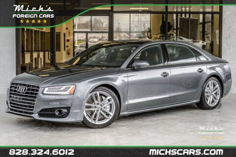 2017 Audi A8 L for sale at Mich's Foreign Cars in Hickory NC