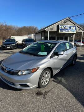 2012 Honda Civic for sale at Frontline Motors Inc in Chicopee MA