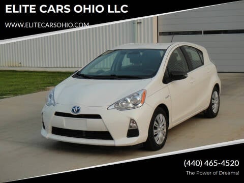 2013 Toyota Prius c for sale at ELITE CARS OHIO LLC in Solon OH